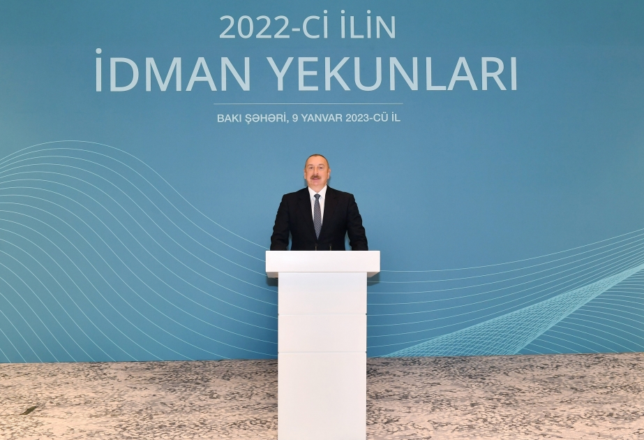 Azərbaycan Prezidenti: 2023-cü il Yay Olimpiya Oyunlarına hazırlıq üçün həlledici il olacaq