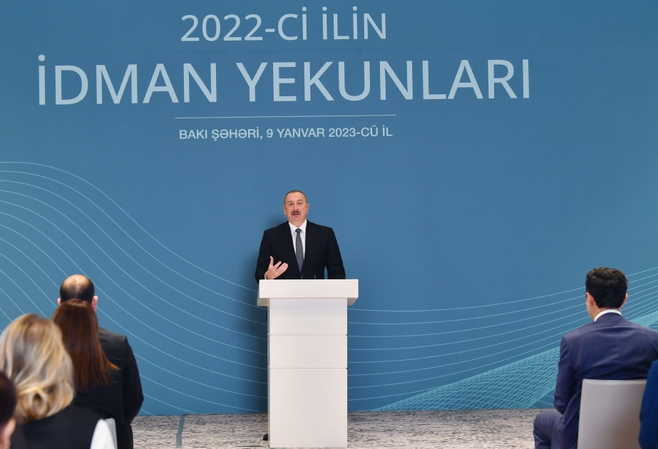 Yetişdirdiyimiz gənc nəsil həm idman arenalarında, həm də döyüş meydanında bayrağımızı qaldırır