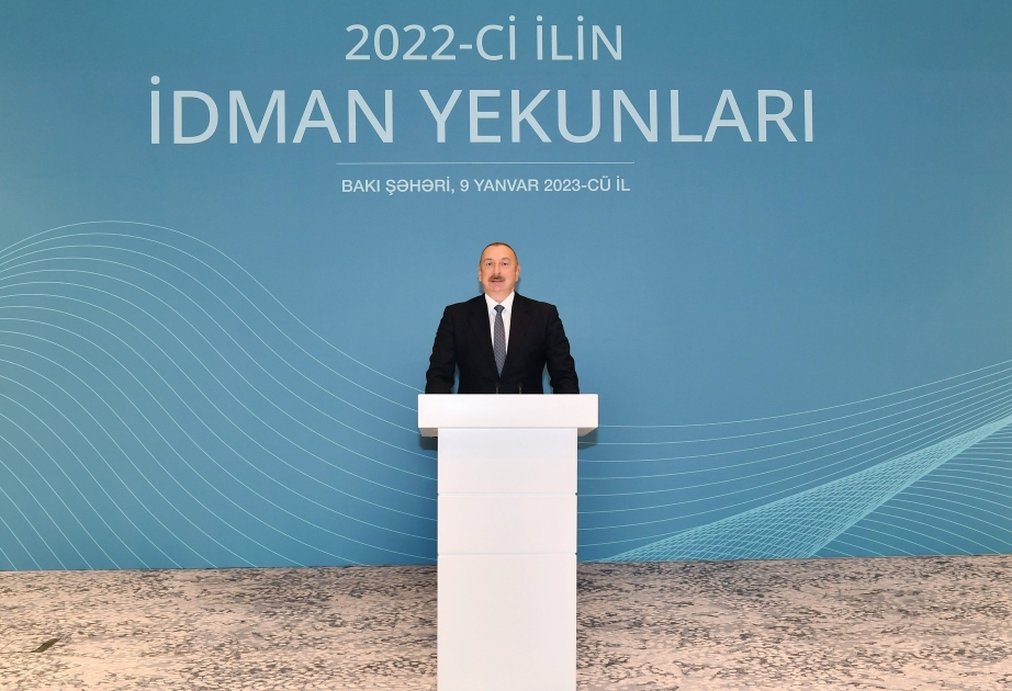 Presidente de Azerbaiyán: “2023 será un año crucial en los preparativos para los Juegos Olímpicos de Verano”