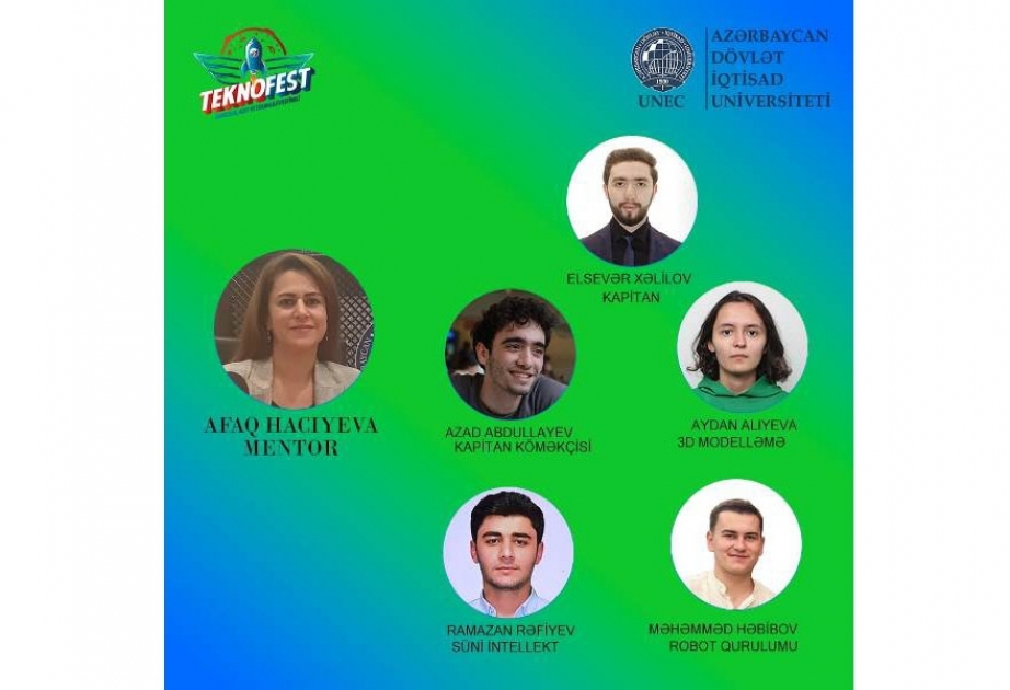 UNEC-in 5 komandası “Texnofest-2023”ün II mərhələsinə vəsiqə qazanıb