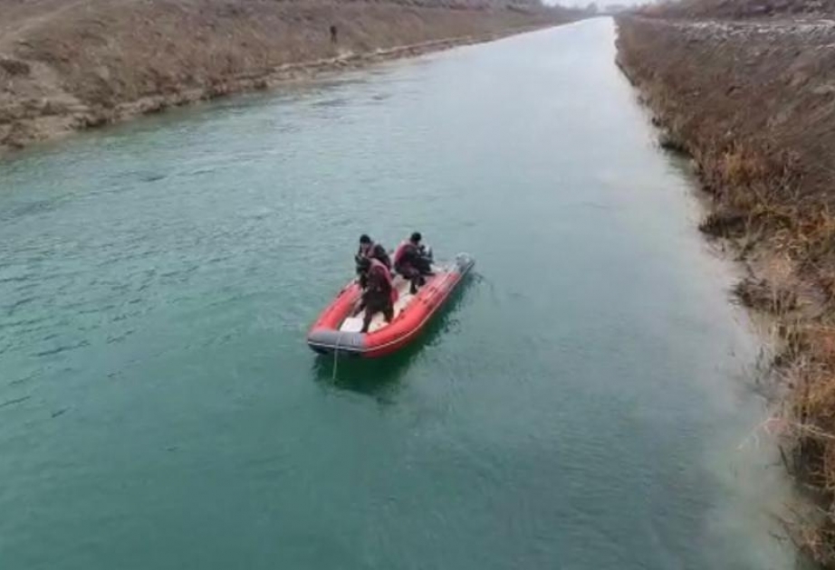 Su kanalında batması ehtimal olunan şəxsin axtarışları davam etdirilir