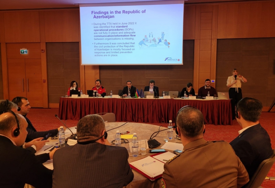 Coğrafiyaçı alim Avropa İttifaqının seminarında təbii fəlakətlərdən danışıb