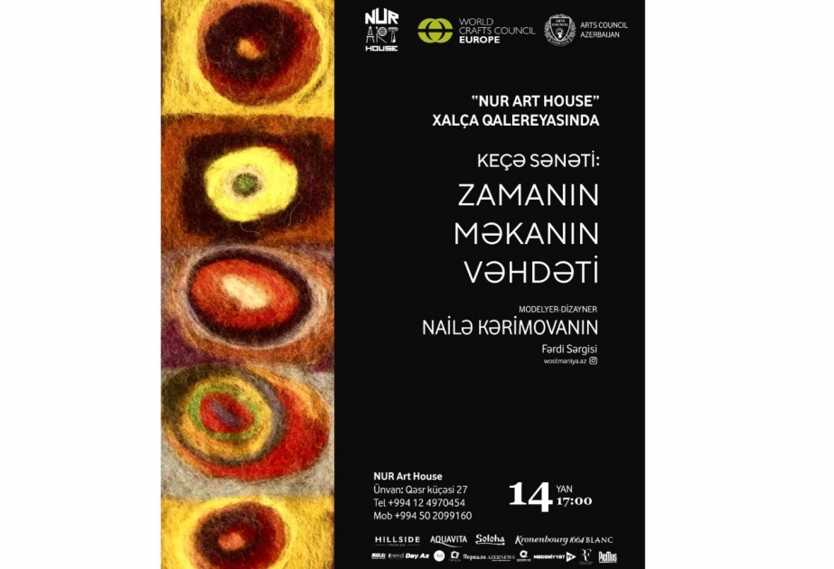“NUR Art House” qalereyasında Yeni ilin ilk sərgisi