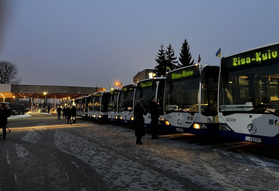 Riga spendet Kiew moderne Busse