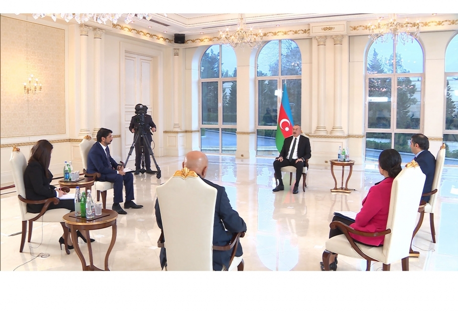 Ilham Aliyev: “Hoy en día, Azerbaiyán es reconocido como un socio muy fiable y serio en el mundo”
