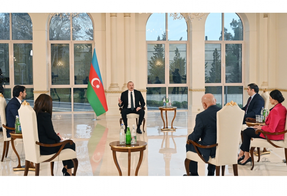  El Presidente Ilham Aliyev calificó de importada la inflación en Azerbaiyán