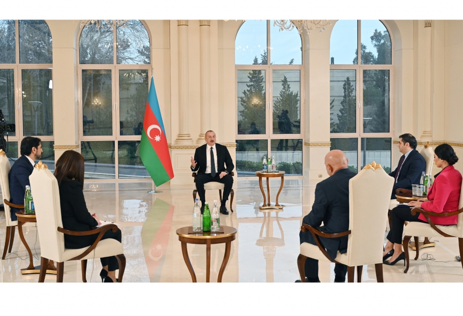 Azərbaycan Prezidenti: Düşünürəm ki, onlar mənim mesajlarımı eşidəcək və düzgün nəticə çıxaracaqlar