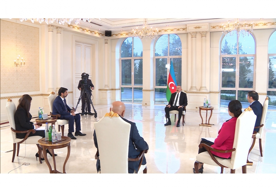 Президент Ильхам Алиев: Мы решили вопрос с Арменией, но угрозы не устранены