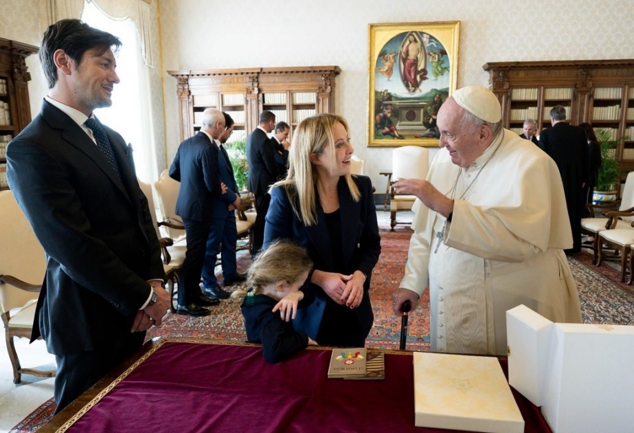 Papa Fransisk İtaliyanın Baş naziri ilə Ukrayna münaqişəsini müzakirə edib