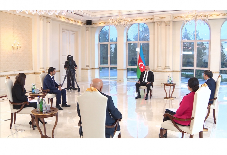 Präsident Ilham Aliyev: Unser Ziel ist es, das Land weiter zu stärken