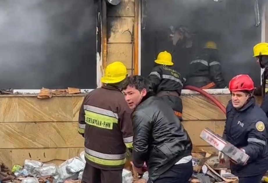 FHN: Abşeron rayonunda binada baş vermiş yanğın tam söndürülüb