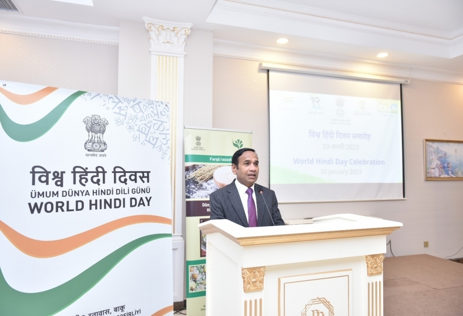 La Embajada de India en Azerbaiyán celebra el Día Mundial del Hindi
