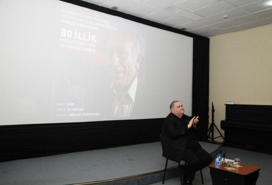 Tanınmış animasiya filmləri rejissoru Məsud Pənahinin 80 illik yubileyi qeyd olunub
