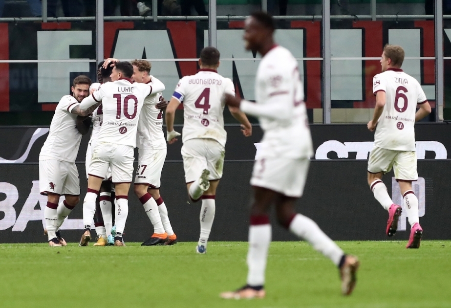 10-man Torino beat AC Milan 1-0 to advance to Italian Cup quarterfinals
