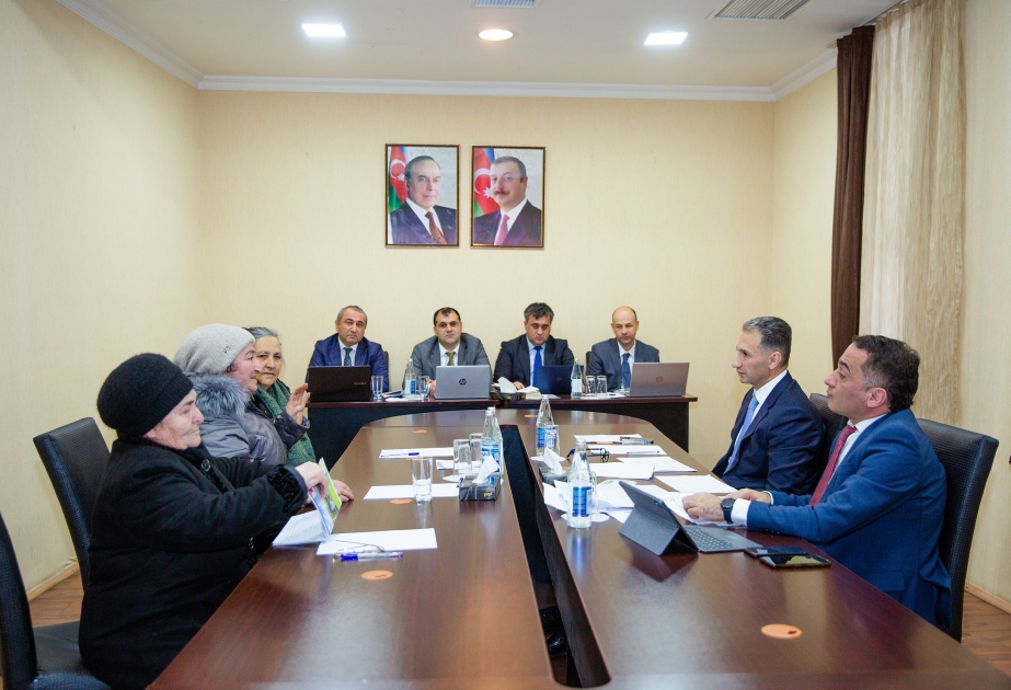 Rəqəmsal inkişaf və nəqliyyat naziri Tovuzda vətəndaşlarla görüşüb