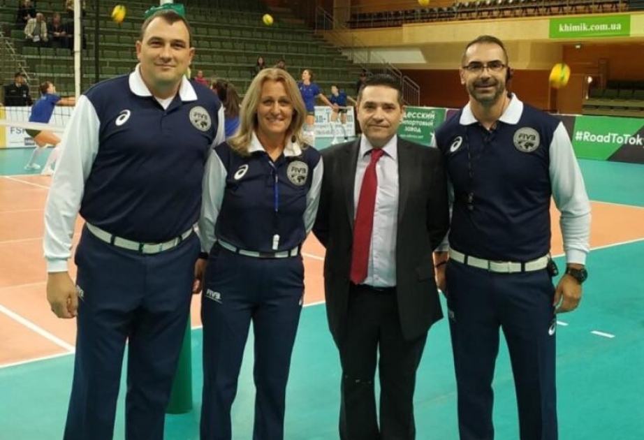 Azərbaycan Voleybol Federasiyasının nümayəndəsi beynəlxalq oyuna təyinat alıb
