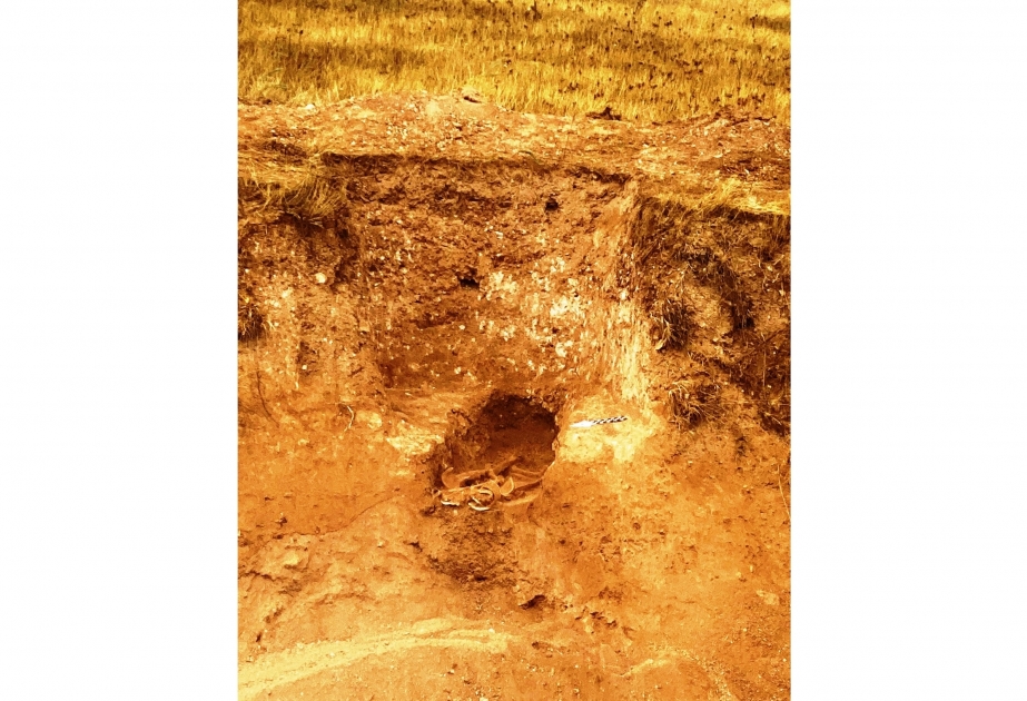 Un cementerio musulmán medieval fue descubierto en la aldea de Erekul de la región de Khojavand
