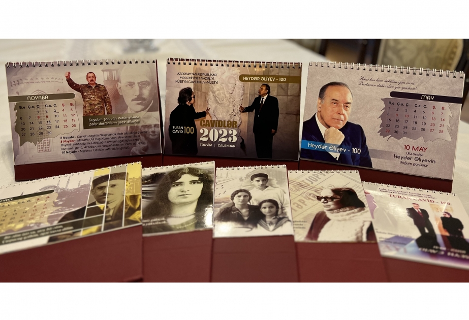Hüseyn Cavidin ev-muzeyi Ulu Öndərin 100 illik yubileyi münasibətilə təqvim hazırlayıb