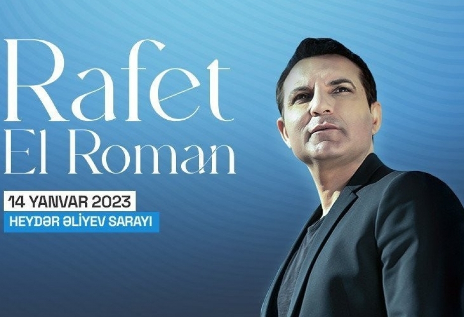 Türkiyənin sevilən müğənnisi Rafet El Roman Bakıda konsert verəcək