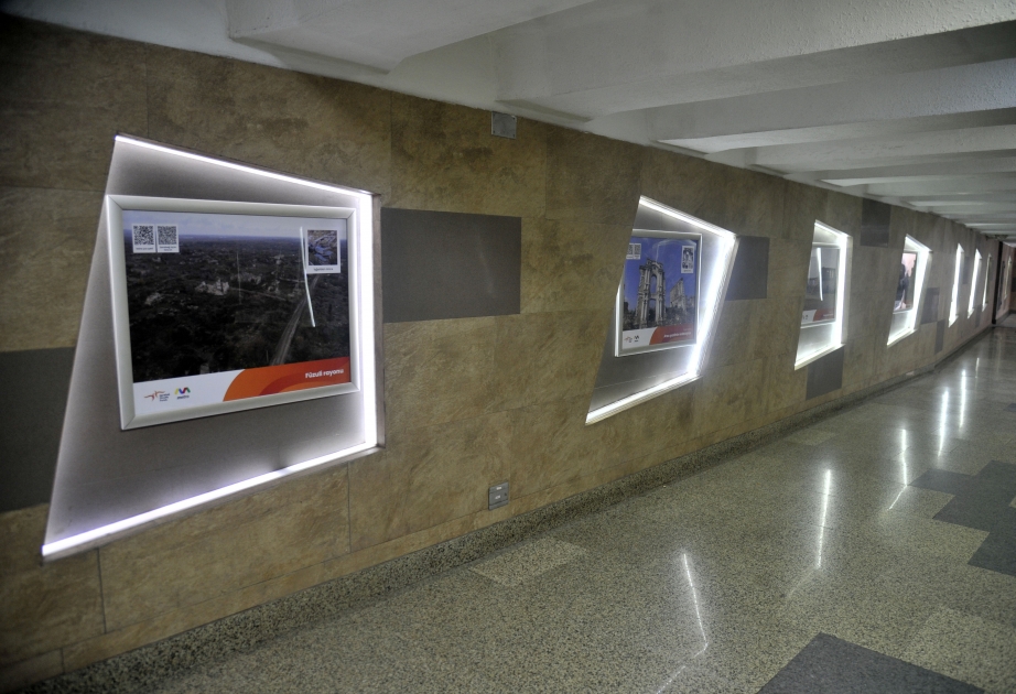 “Qarabağda Urbisid” fotosərgisi bu dəfə Bakı metropoliteninin stansiyasında VİDEO