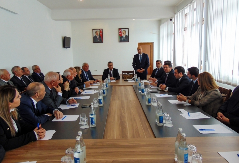 Special representative of Azerbaijani President meets with members of general public of Jabrayil district