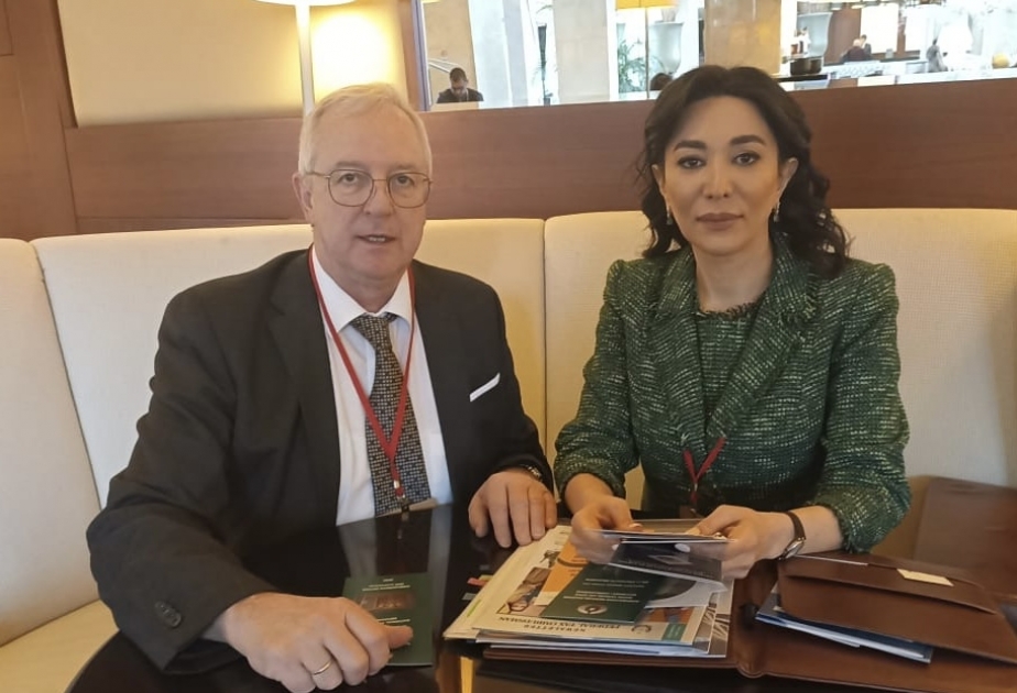Azərbaycan ombudsmanı Avropa Ombudsman İnstitutunun Baş katibi ilə görüşüb
