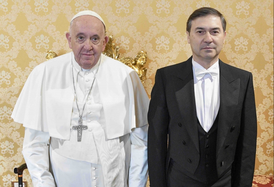 Roma Papası: Müqəddəs Taxt-Tac ilə Heydər Əliyev Fondu arasında səmərəli əməkdaşlıq mövcuddur