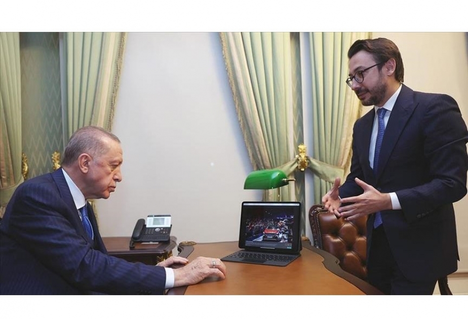 Turkish president takes part in Anadolu Agency's Photos of the Year vote