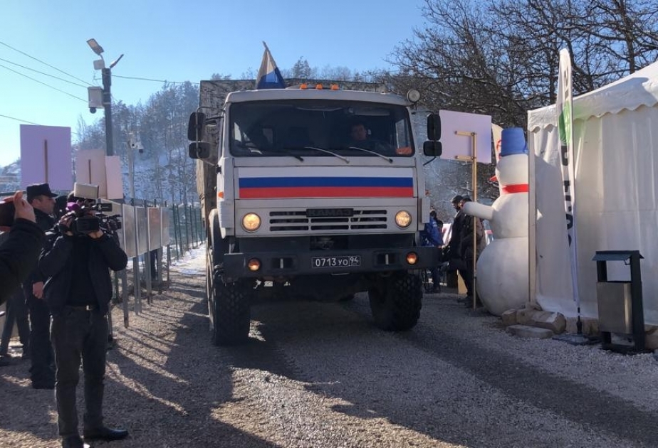 Sülhməramlıların daha yeddi avtomobilinin Laçına maneəsiz keçidinə şərait yaradılıb