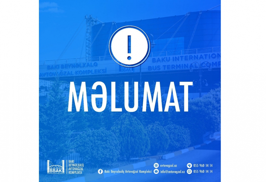 Bakı Beynəlxalq Avtovağzal Kompleksi ilə daşıyıcılar arasında müqavilələrin müddəti artırılıb