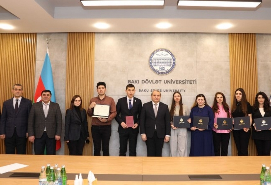 BDU-nun Qazax Milli Universiteti ilə ikili diplom proqramının ilk məzunlarına diplomlar verilib