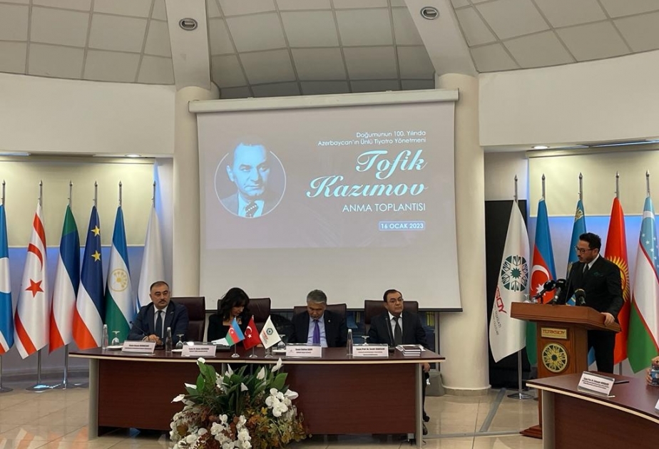 Görkəmli teatr rejissoru Tofiq Kazımovun xatirəsi Ankarada ehtiramla yad olunub VİDEO