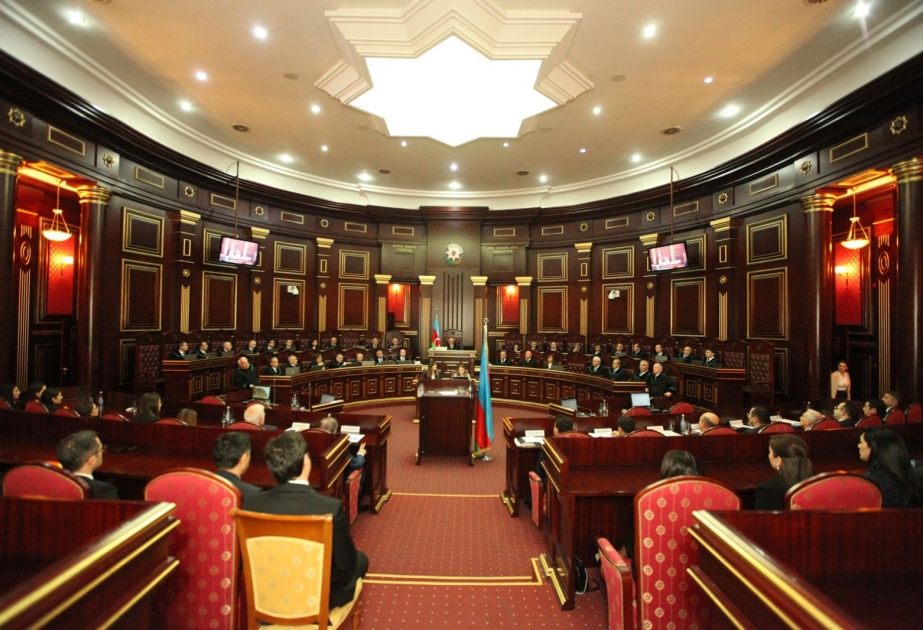 Ali Məhkəmənin Plenumunun iclasında məhkəmələrə yeni təyin olunan 40 hakim and içib