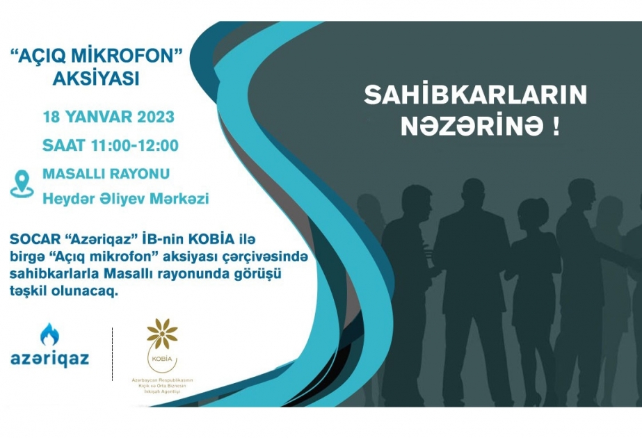 “Azəriqaz”ın əməkdaşları Masallıda sahibkarlarla görüşəcək