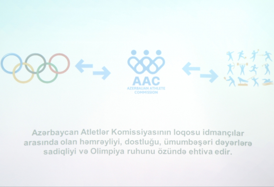 Atletlər Komissiyasının loqosu təqdim olunub