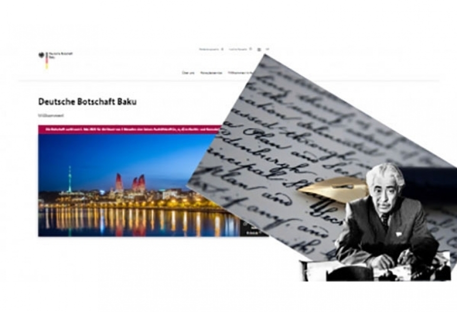 German literature portal posts verses by Azerbaijani poet Samad Vurgun