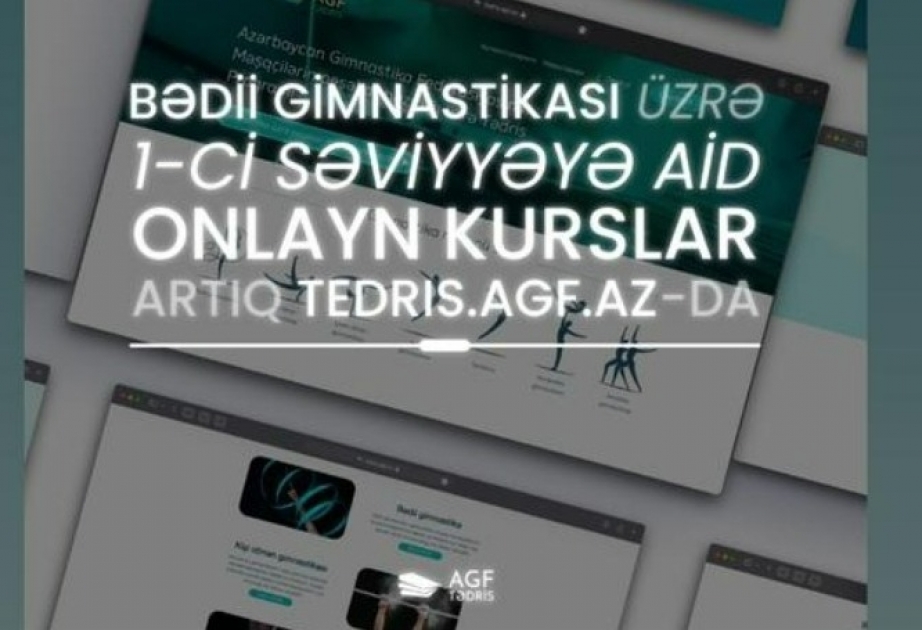 Bədii gimnastika üzrə onlayn məşqçilik kurslarına start verilib