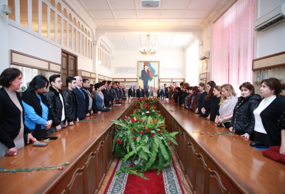 Pedaqoji Universitetdə 20 Yanvar faciəsinin 33-cü ildönümü qeyd olunub