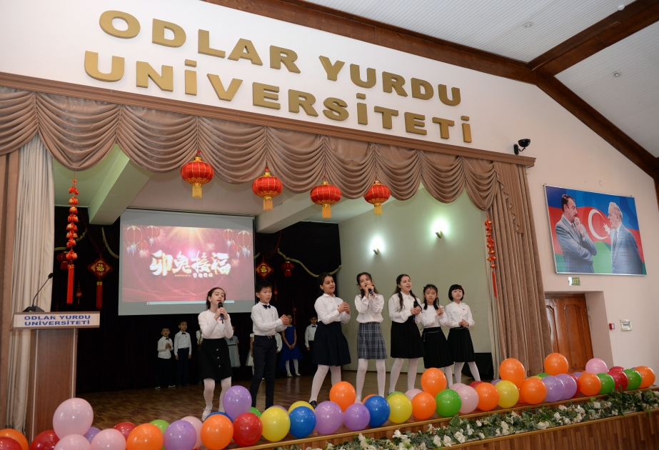Bakıda Çinin Yeni ili qeyd olunub VİDEO