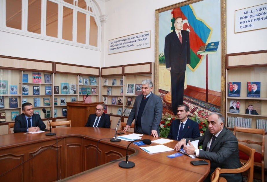 ADPU-da professor-müəllim heyətinin reytinq qiymətləndirilməsi aparılıb
