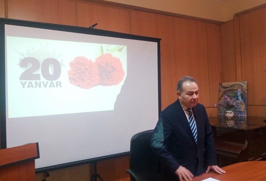 20 Yanvar faciəsi xalqımızın tarixinə milli qürur günü kimi yazılıb
