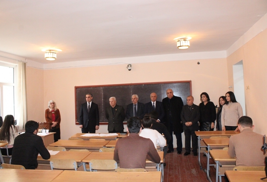 MDU-da İctimai Nəzarət Şurasının üzvləri imtahan prosesini izləyiblər