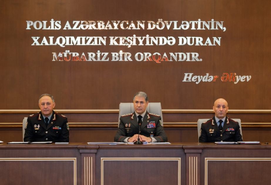 Bakı Şəhər Baş Polis İdarəsində əməliyyat müşavirəsi keçirilib