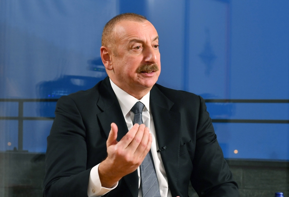 Azerbaijani President: We built one of the largest, if not the largest, trade seaports in the Caspian, with a capacity of 15 million tons, which we plan to expand to 25 million tons