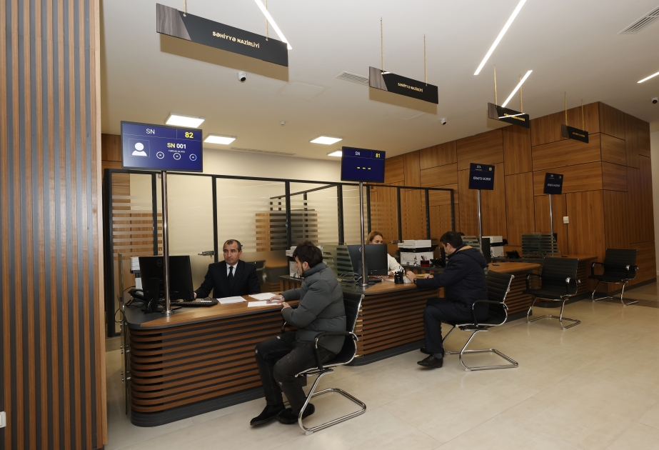 В «Бакинском доме МСБ» функционирует стол услуг Министерства здравоохранения