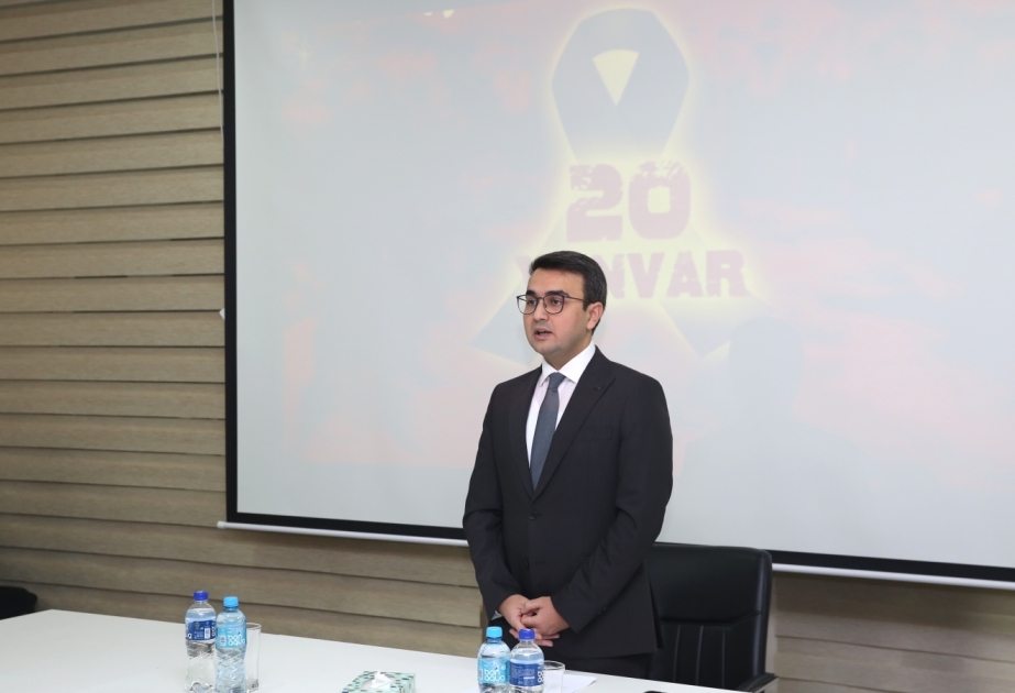 Rəvan Həsənov: Ulu Öndər tərəfindən 20 Yanvar hadisələrinə siyasi qiymətin verilməsi çox vacib addım oldu
