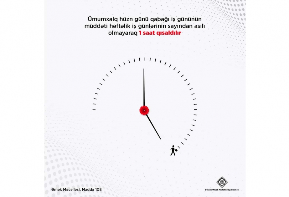 Сегодня рабочий день в Азербайджане сокращен на 1 час