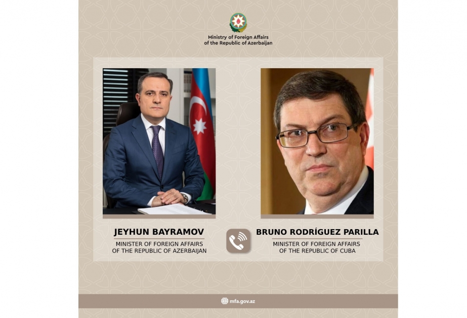 مكالمة هاتفية بين وزيري خارجية أذربيجان وكوبا