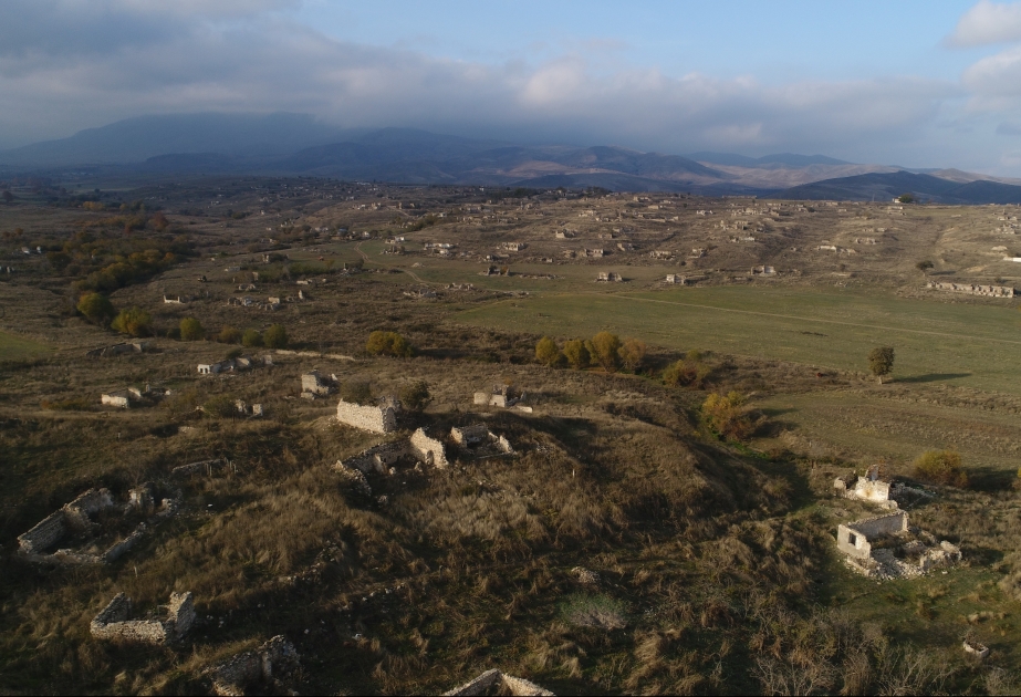 Füzuli rayonunun Aşağı Rəfədinli kəndi  FOTO
