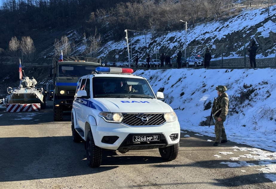 Sülhməramlıların 8 avtomobilinin aksiya ərazisindən keçidinə şərait yaradılıb